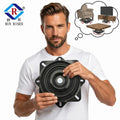 A02 Modern Metal Lazy Susan Turntable for Kitchen Dining Bedroom Steel Rotating Display Plate Table Hardware Chair Swivel