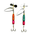 Wholesale SP192 9.5cm 13.5g Artificial Metal Spinner Baits Spoon Fishing Lures