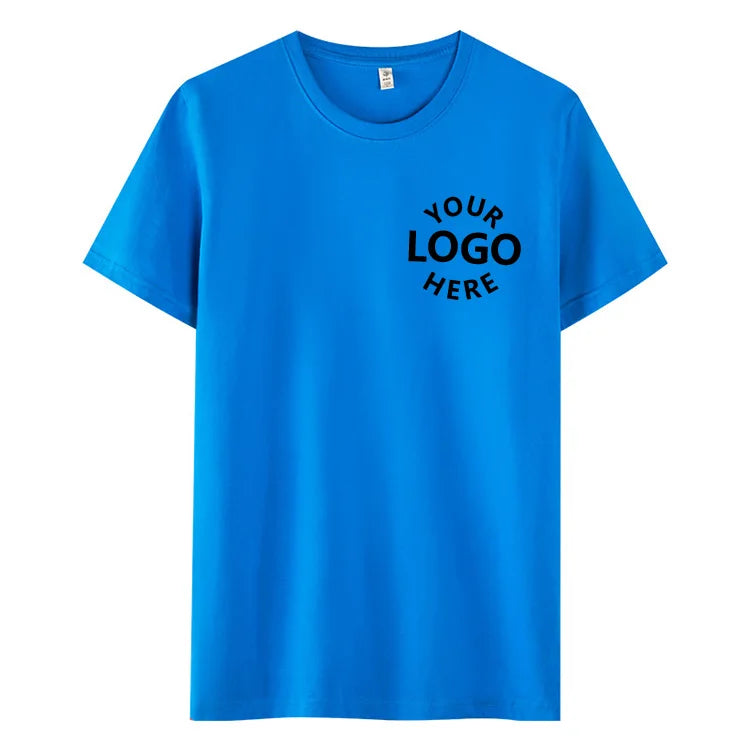 Custom Graphic Unisex Casual Plus Size T-shirt Cotton Short Sleeve Plain Oversized Tshirt