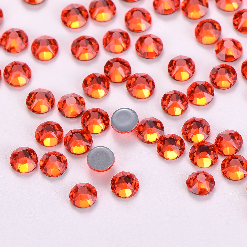 16 Cut 2088 Crystal Glass 30Colors Ss10 Ss16 Ss20 Ss30 Top Quality Hot Fix Strass Nail Stones Flatback Crystal AB for Clothing