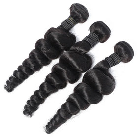 100% Human Hair Loose Wave Extension Bundles Vendor Wholesale 10a Brazilian Cuticle Aligned Double Weft Hair Bundle Spring Curls