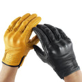 Touch Screen Genuine Leather Motorbike Sporting Safety Gloves Anti - Fall Motorcycle Riding Gloves Breathable Motocross Gloves
