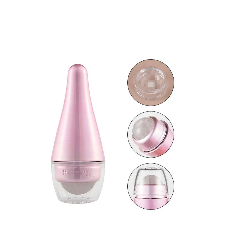 Eliter Newly Designed Face Roller Jade Roller Accessories Jade Roller Vibration Purple Jade Face Massager