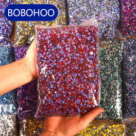 BOBOHOO Wholesale Bulk Package SS16 SS20 Hotfix Rhinestone AB Crystal Stone Glass Rhinestones for Clothing Handbags Accessories