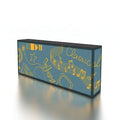 New Design 4ft Portable Trade Show Advertising Frameless Aluminum Quick Setup SEG Backlit Modular Table LED Counter