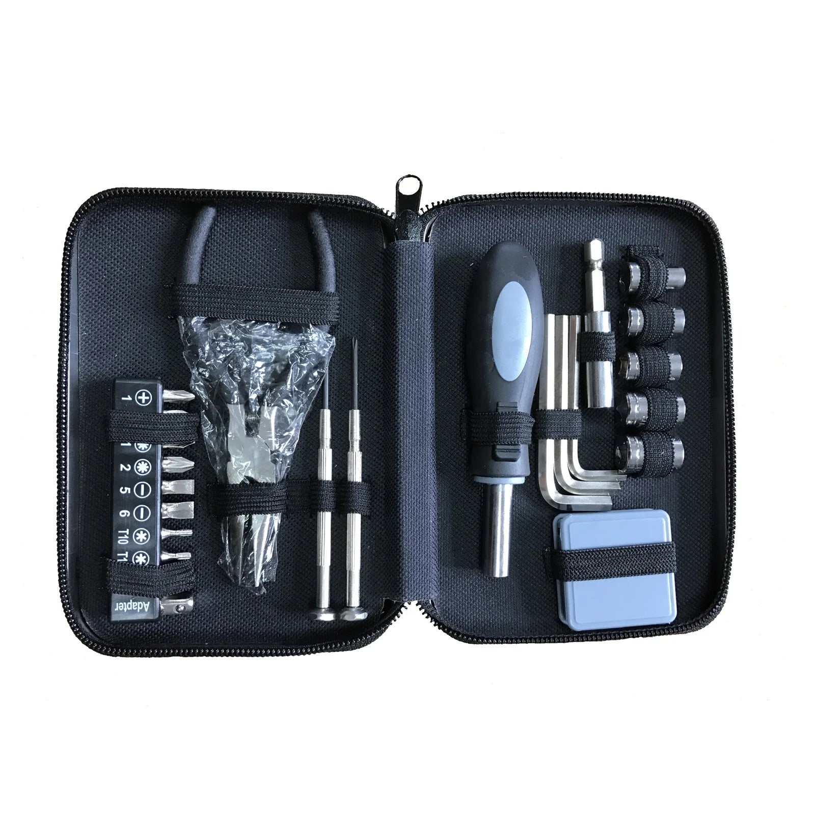 Ananke Tools 24-Piece Steel Hardware Tools Set in Tinplate Box OEM Custom Logo Promotional Gift for Household & Repair Use