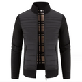 Men's Fashion Stand Collar Plus Fleece Thick Cardigan Coat Men's Fashion Casual Knitwear