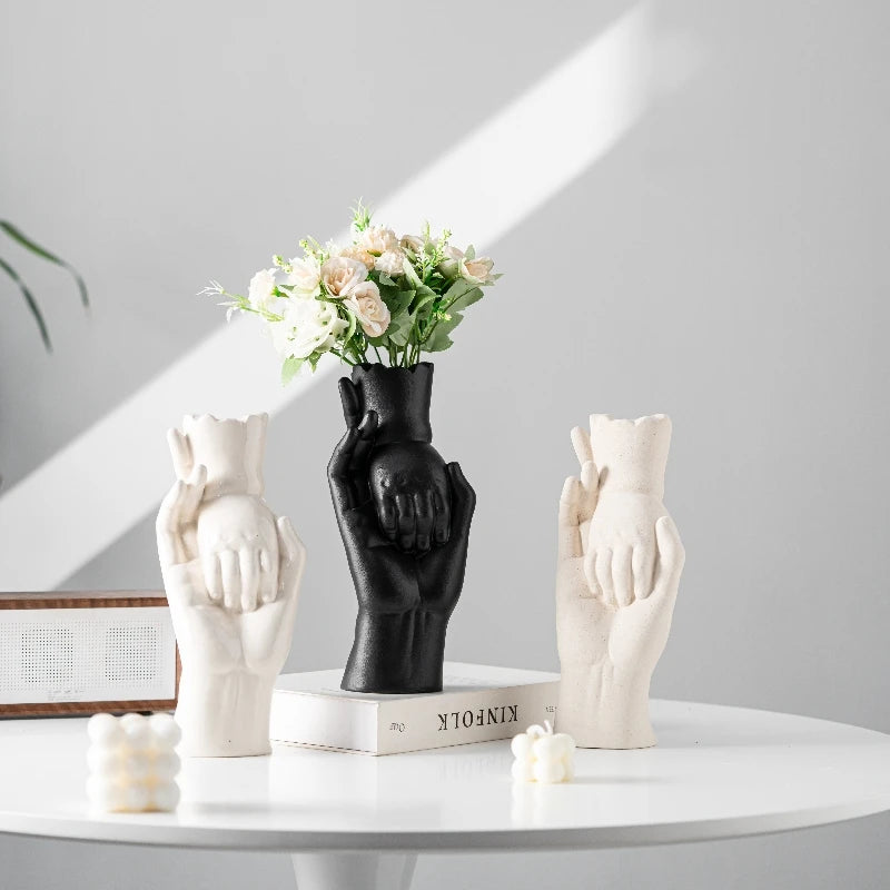 Wholesale Modern Home Decor Items for Living Room Nordic Decorative Ceramic Vase