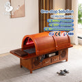 2024 Vhealth Premium Wood Sauna Bed with Steaming Herb Carbon Heater for Living Room Warehouse Hotel Gym Outdoor Use Model AJ6
