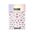 Tomoni Sticker Chinese Style Red-crowned Crane Propitious Cloud Lotus Nail Art Charm  Nail Decoration