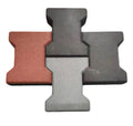 Favorable Price Outdoor Rubber Floor Tiles From New China for Playgrounds and Backyard Walking Paths
