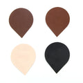 Wholesale Sexy Seamless Non Woven Nipple Pasties Invisible Nipple Covers and Drop Nipple Stickers Underwear Accessories