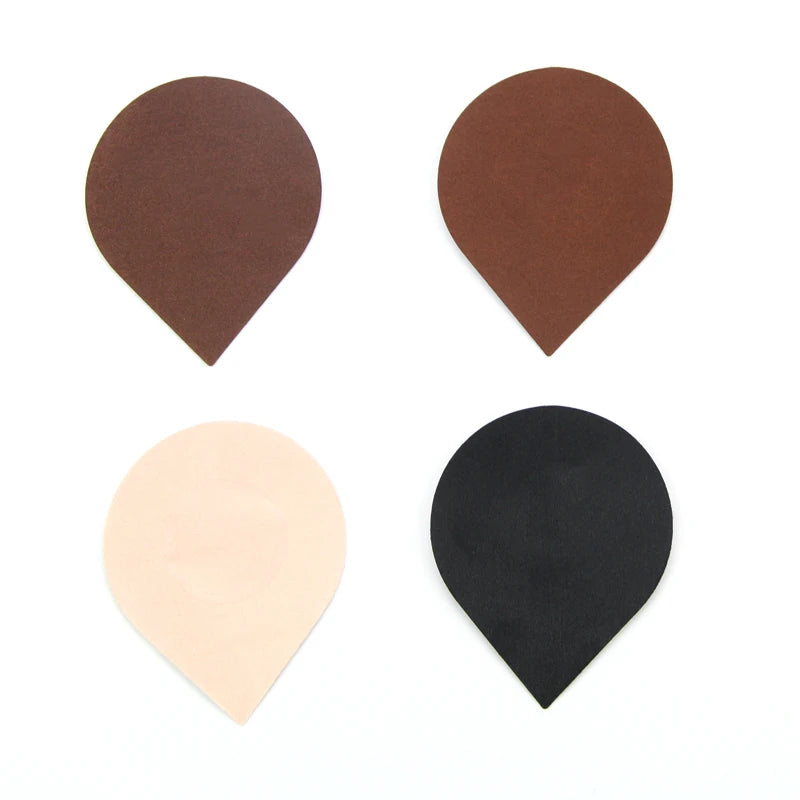 Wholesale Sexy Seamless Non Woven Nipple Pasties Invisible Nipple Covers and Drop Nipple Stickers Underwear Accessories