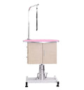 USMILEPET Eco-Friendly Multifunctional Dog Grooming Table Customizable Hydraulic Electric Lift Wood Rubber Pet Cleaning Grooming