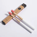 Wholesale Custom Eco Friendly Natural Bristle Charcoal Organic Bamboo Toothbrush With Logo