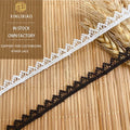 Embroidered Lace Wholesale for Clothing Multi-color Polyester Lace Trimmer Manufacturer of Lace Accessories