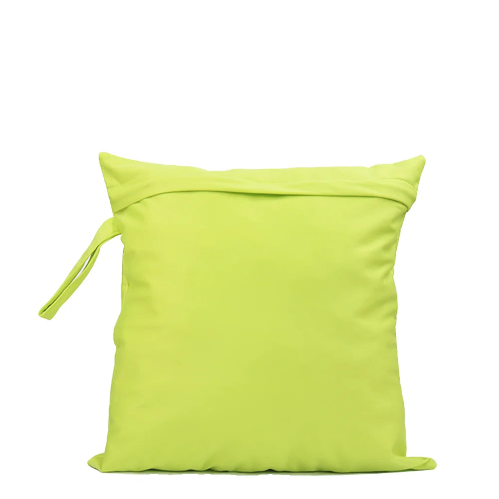 Baby Cloth Diapers Wet Bags for Baby Nappies  Baby Wet Dry Bags Cloth Diaper Waterproof Bags With One Zipper
