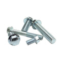 DIN6921 Blue White Zinc Hexagon Bolt with Flange Full Thread Bolt DIN 6921 ASME B18.2.1 Dacromet Hex Flange Half Thread Bolt