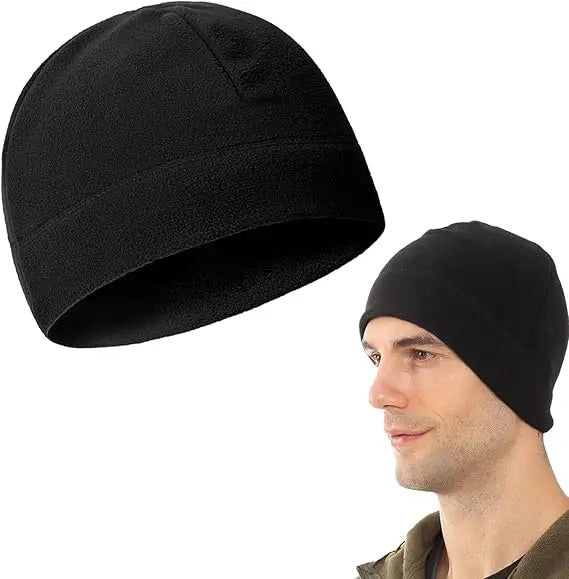 Cotton Cartoon Character 3D Embroidery Tactical Skull Cap Beanie Adult Men Winter Travel Watch Cap Warming Hat