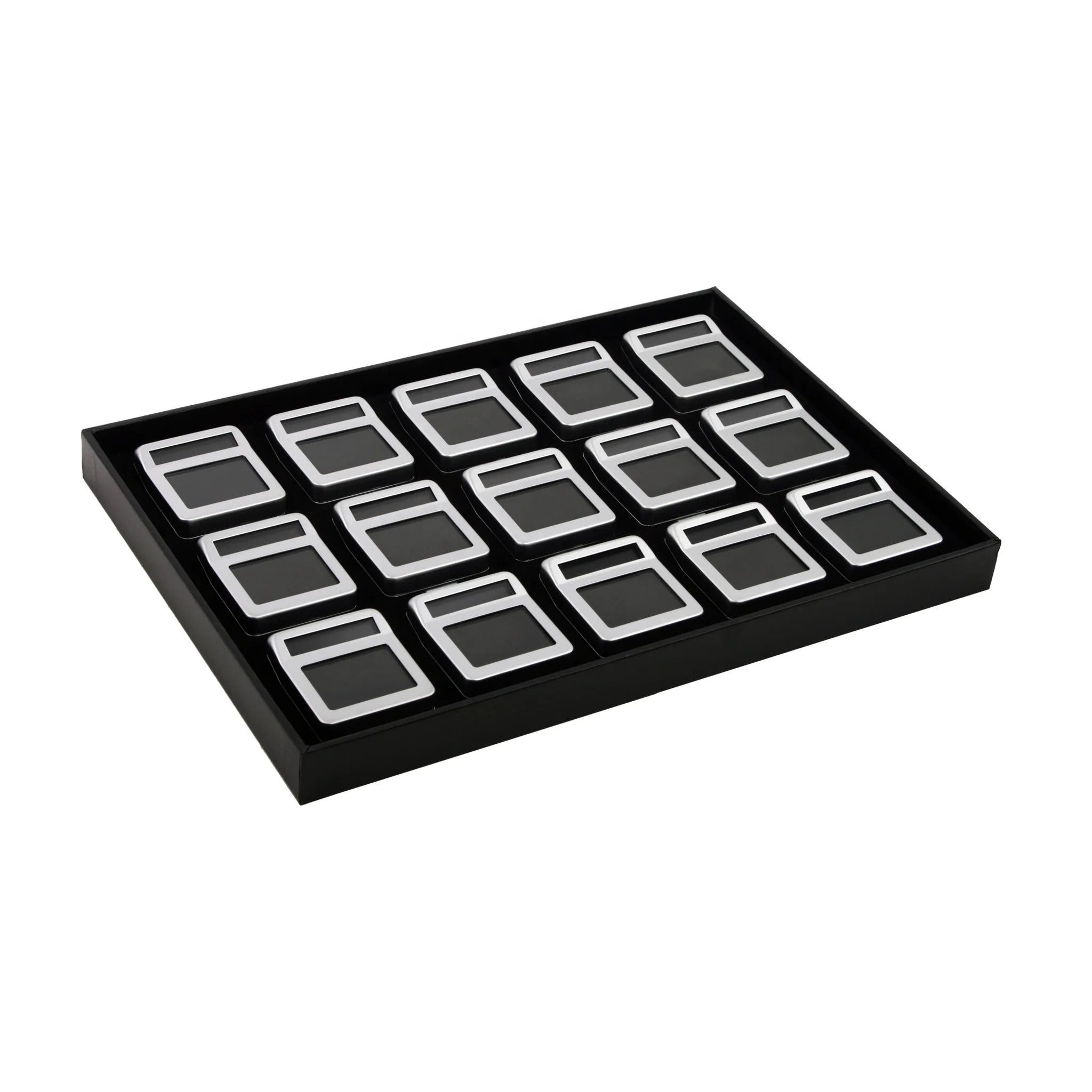 DK21671-15 Diamond Display Box With Logo High Quality Customizable Color and Material Styles