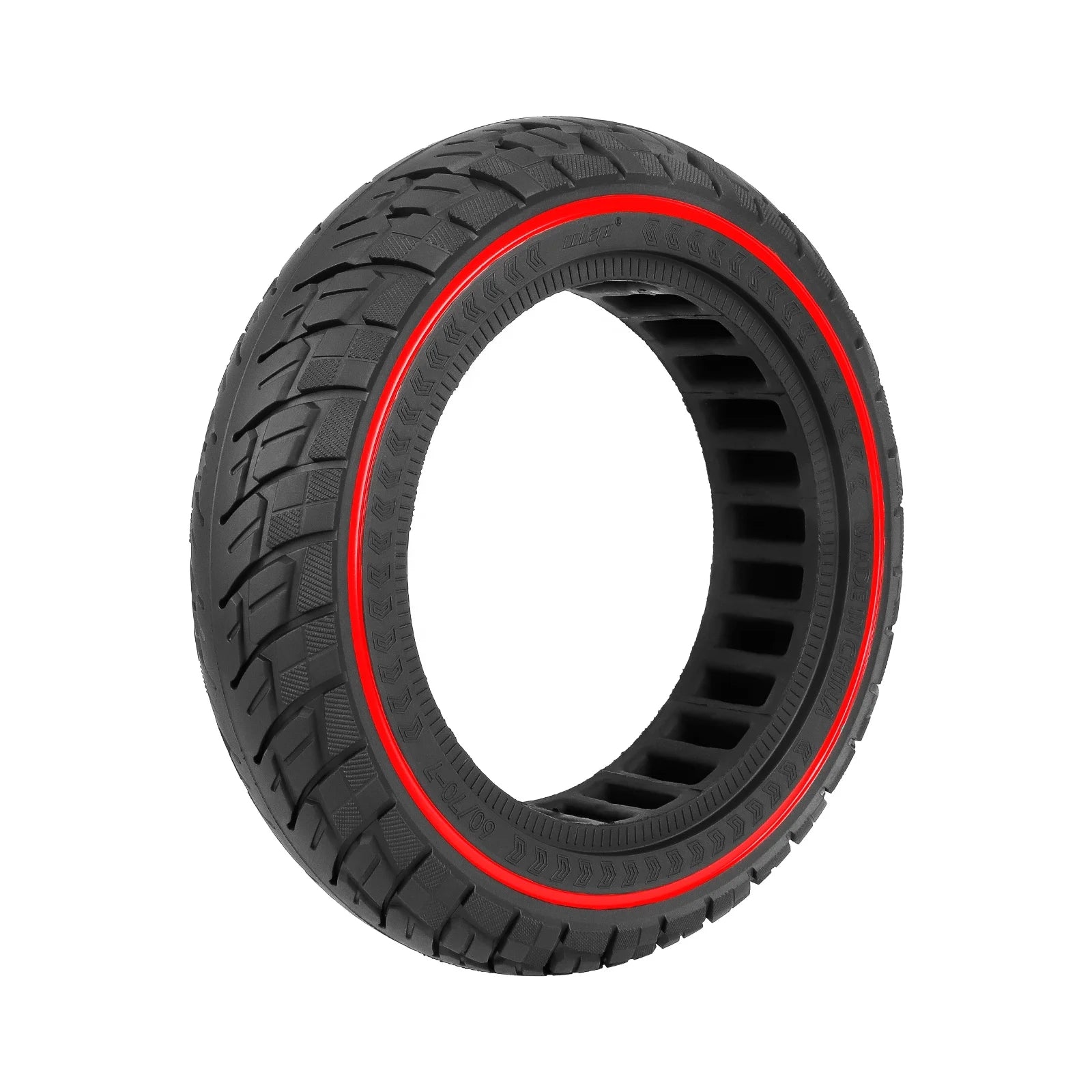 Ulip 60/70-7.0 Solid Tire With Red Circle for Xiaomi 4 Pro Scooters for 10 Inch Tyre Wheel Spare Parts Replacement Accessories