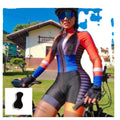 Women Summer Long Sleeve Road Biker Jumpsuit Cycling Fast Dry Breathable Bib Shorts Sportswear Print Push up One Pieces Pant 4XL