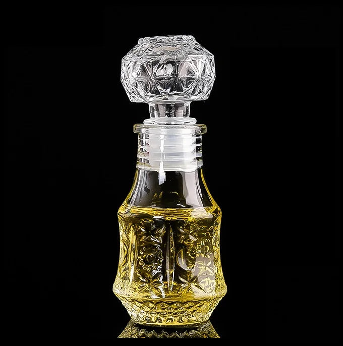 Cheap Price 50ml Lead-free Crystal Decanter Bottle Decanter Wine Mini Whiskey Decanter