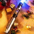 New Year Gift Kyber Crystal Chamber Starkiller Lightaber Metal Hilt Heavy Dueling Blade with Infinite Color Change Light-up Toys