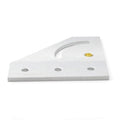 China Manufacturer 6134  High Quality 90 Degree 30 Right  Pivot Bracket Plate for Aluminium Profile 30 40 Robot Shelf Workbench