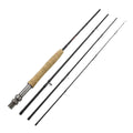 MOQ 100pcs OEM Acceptable 4 Sections Carbon Fiber Fast Action Fly Fishing Rod for River and Stream Use
