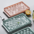 Hot Sale Reusable Non-Stick Round 6 Ice Cube Trays Sphere Ice Ball Maker Silicone Ice Ball Mold