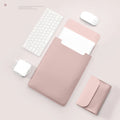 Custom Men PU Leather Laptop Bag Waterproof 13.3 14 Inch Case for MacBook Air 13 Pro M1 Notebook Sleeve Huawei Xiaomi Cover