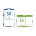 Wholesale ABS Plastic ID Name Card Holder Badge Employee Office School Card Holder Lanyard Accessories