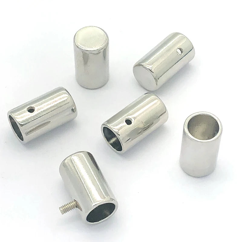 Wholesale Custom End Plugs Rope Adjustment Buckle Metal Screw Rope End Caps