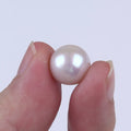 10-11mm Nucleated Round Freshwater Pearl Beads