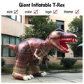 Custom Giant Inflatable Dinosaur T-Rex Model Advertising Prop Outdoor Cartoon Mascot Animal for Park Yard Party Zoo Display