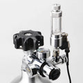 UUIDEAR Magnetic Solenoid Valve Stainless Steel Eco-Friendly CO2 Control System Reactor Generator Set DIY Aquarium CO2 Regulator