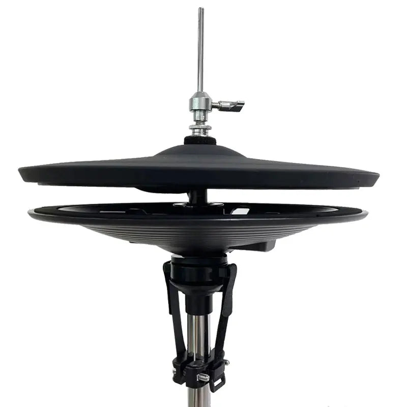 No logo Lemon Drum Cymbal Drum Parts 12" Double Piece Electronic Drum Hihat with Controller