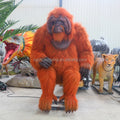 Life Size Animatronic Animal Orangutan Gorilla with Movements