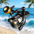 [Germany Stock]ROOBLINOS HEG Spinning Reel 5.2:1 Left Hand Plastic Reel Body Bait 230g River Lake Ocean Reservoir Fishing