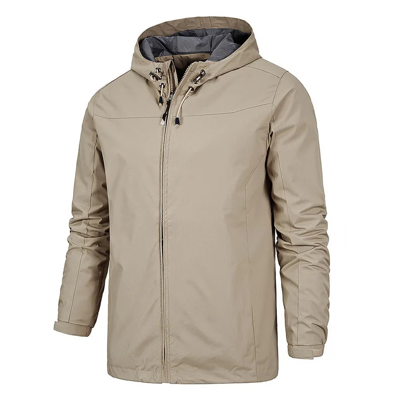 Customized Men & Women's Softshell Jacket Winter Windproof Warm Coat Long Sleeves Outdoor Waterproof Breathable Casual Style