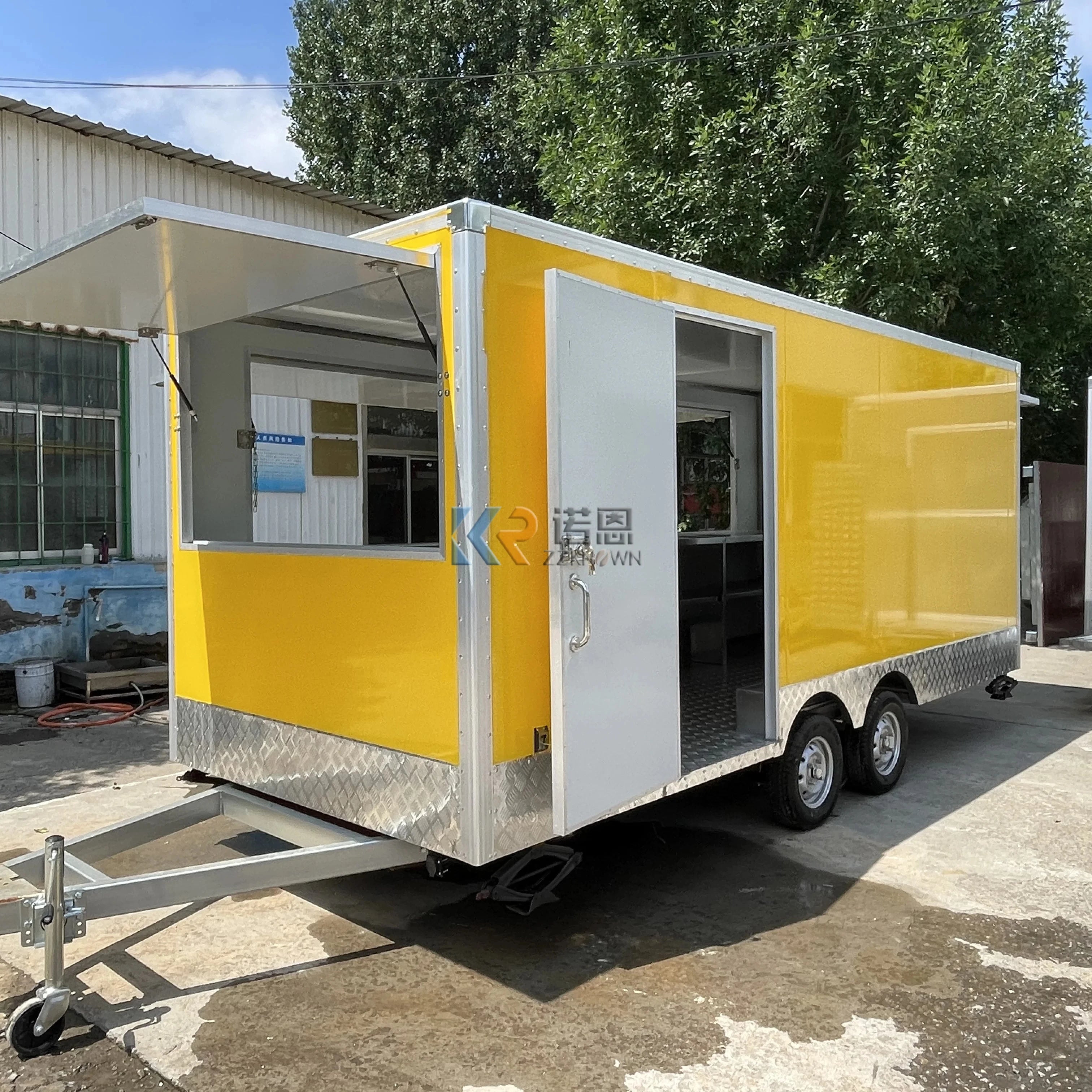 Mobile bar Station Ice Cream Push Cart Known Coffee Trailer Mobile Food Truck Concession Food Trailer Fully Equipped