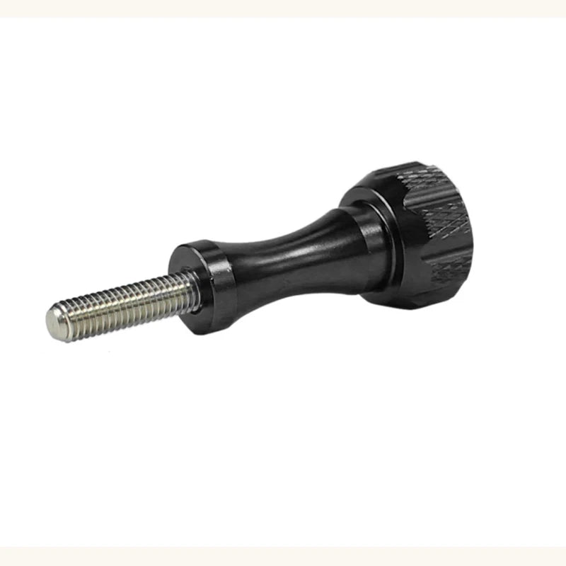 For All Gopro Series/Yi/Coyote/GitUp Sports Cameras Metal Aluminum Alloy Metric Black Oxide Long Thumbscrew Bolt Knob Screws MegaBDM