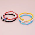 Go2BoHo Turkish Charm Evil Eyes Beaded Bracelet Women Pulsera Fashion Jewelry Boho Colorful Summer Beach Crystal Beads Bracelets