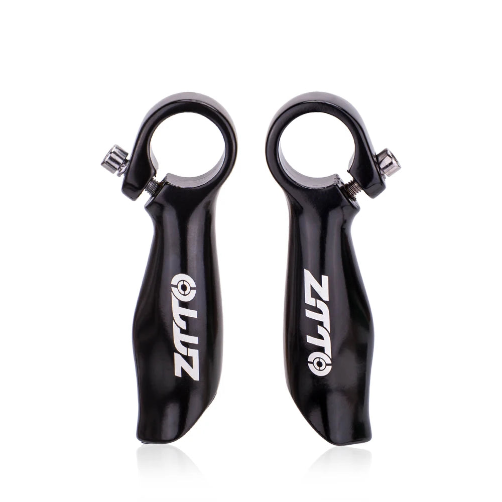 ZTTO Black Aluminum Alloy Bicycle Handlebar Frosted Vice Handle Shofar Mountain Bike Handlebar Clamp Parts for Mountain Bikes