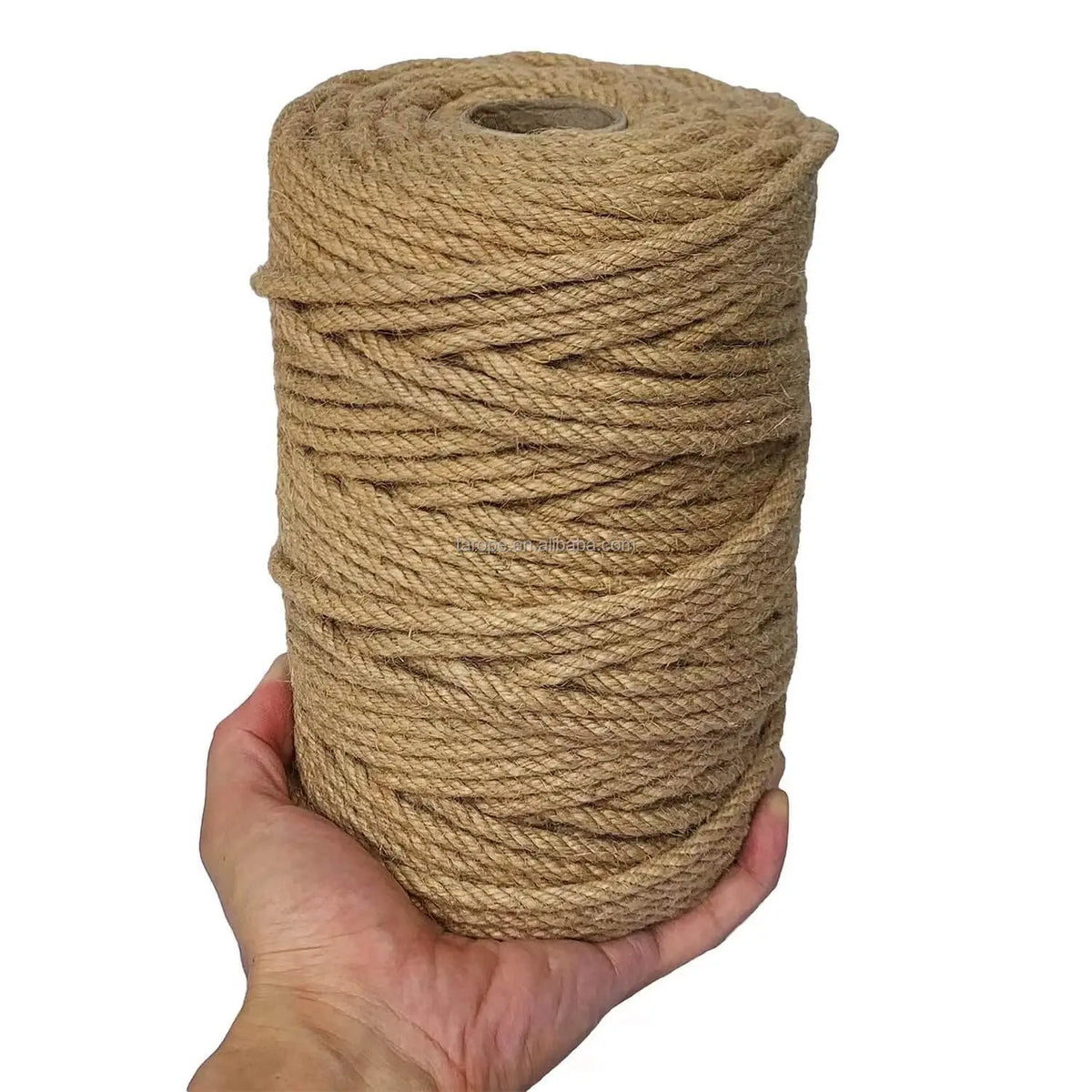 Hot Sale Factory Direct RIOOP Natural Jute Twisted Rope 1-60mm Diameter Customizable Length for Craft & Decor