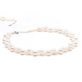 Pearl Necklace Hemp White Women New Luxury Niche Design Necklace Advanced Sensory Clavicle Chain Accessories