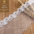 French Mesh Embroidery Lace Handmade Water-Soluble Fabric for Wedding Dresses for Shoes and Bags-Bar Code Wholesale Milk Silk MegaBDM