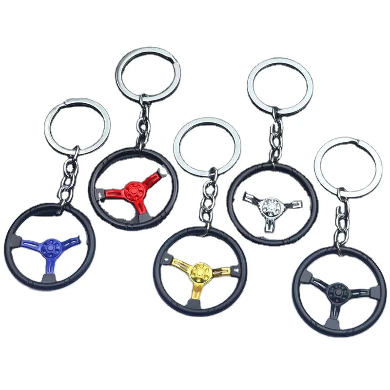 Sublimation Metal Keychains Personalized Make Your Own logo Anime Keychains 3d Cartoon Soft Hard Enamel Keychains