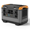 PWEITE 2000W 2400W AC Power Station Solar Generator Powerstation 2016wh Backup LiFePO4 Battery  for Camping Travel Fan TV Laptop